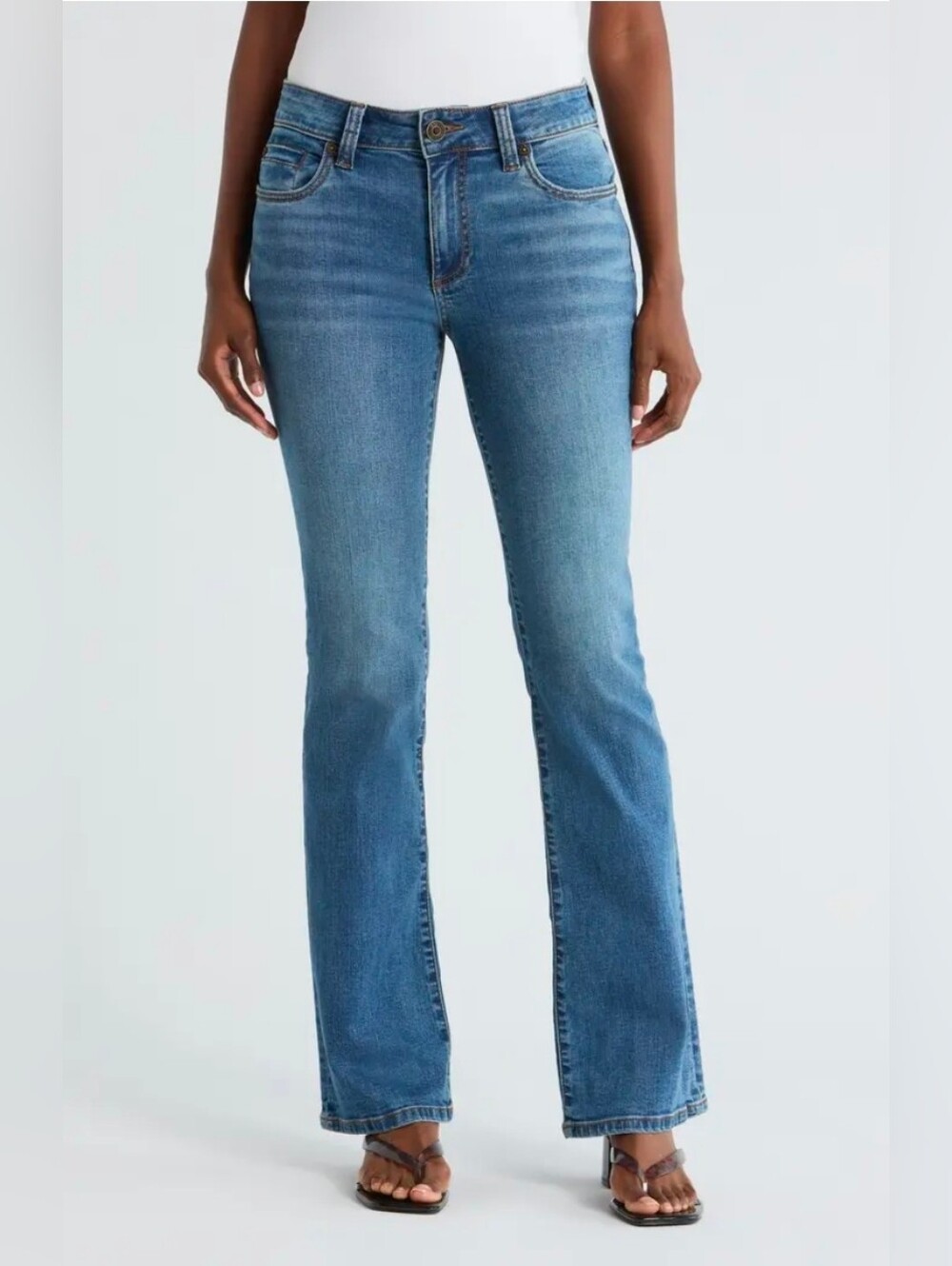 ❤️ KUT FROM THE KLOTH NICOLE BOOTCUT JEANS, 16W (33 WOMAN)